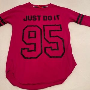 Nike varsity pullover 3/4 sleeve